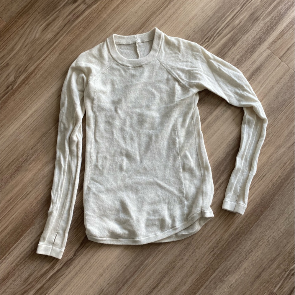 Lululemon beige sweater